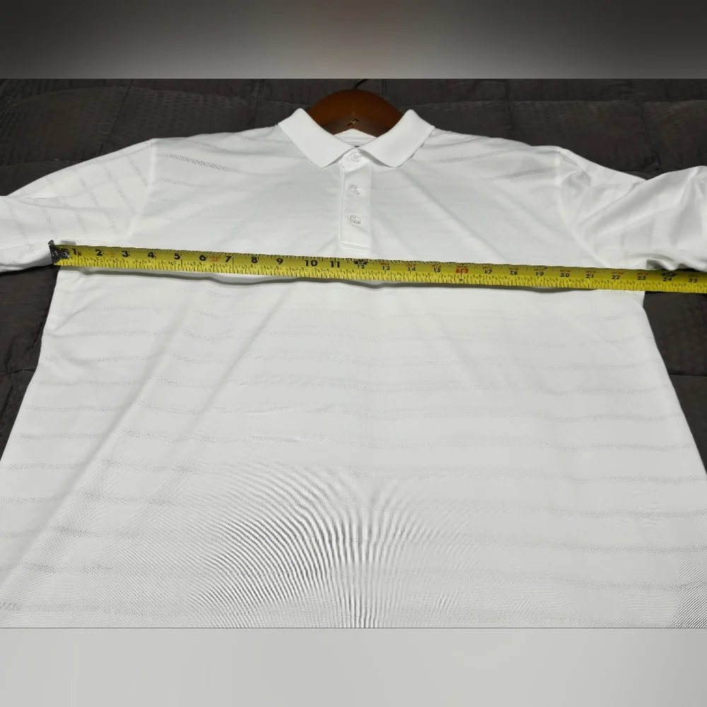 Callaway Men's Basic Short Sleeve Opti-Vent Open Mesh Polo Golf Shirt Size Large - Picture 5 of 9